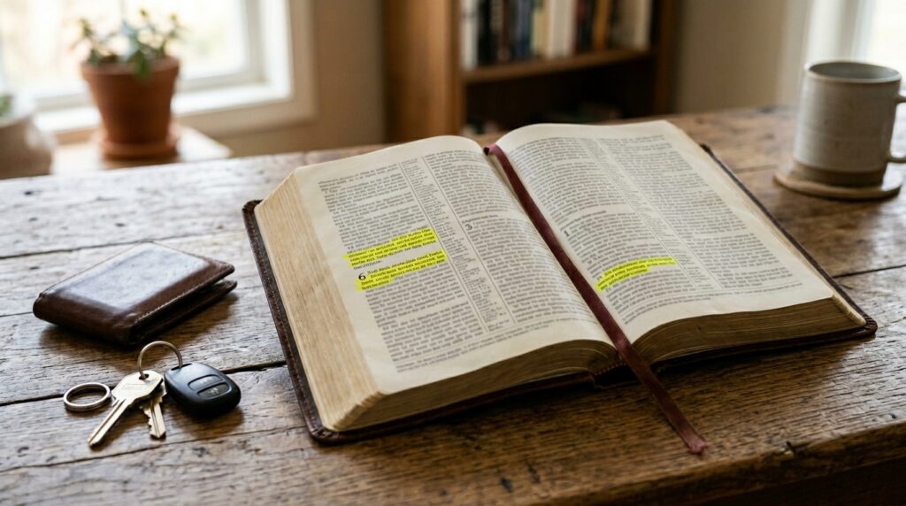 What the Bible Actually Says About Money and Security