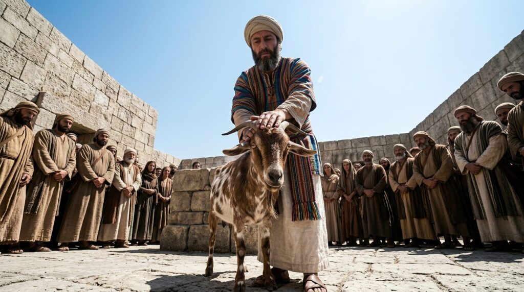 Christ Fulfills What the Scapegoat Only Pictured